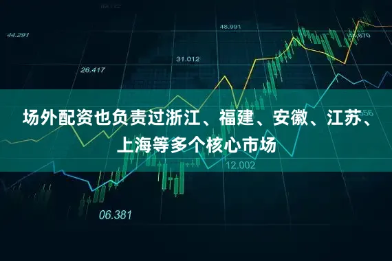 场外配资也负责过浙江、福建、安徽、江苏、上海等多个核心市场